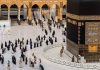 Immunised Pilgrims in Mecca