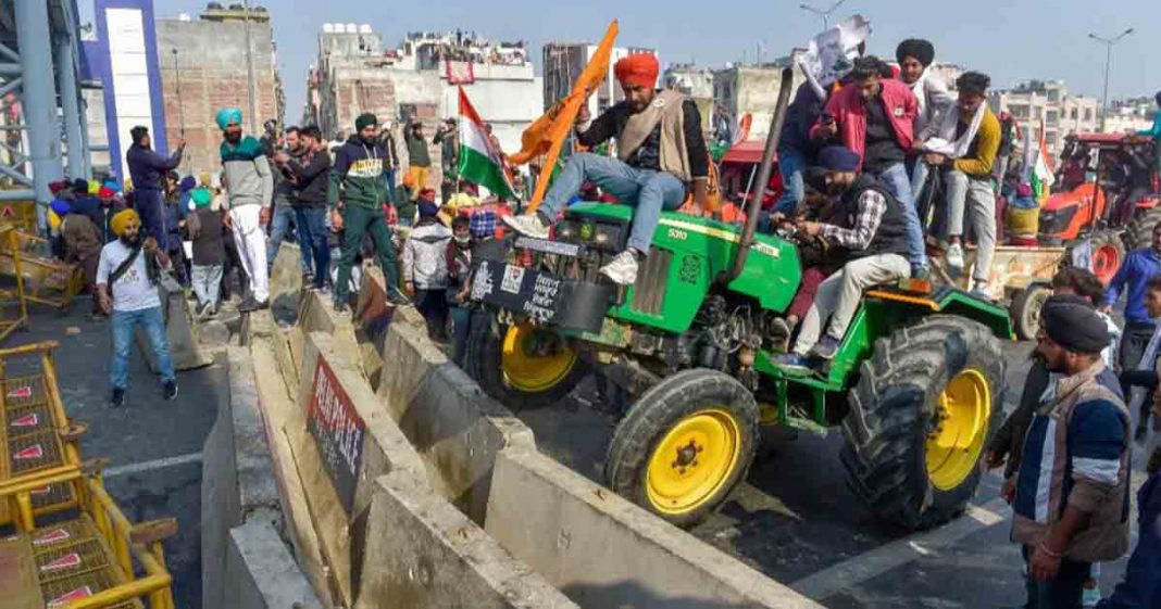 India farmers march to Parliament