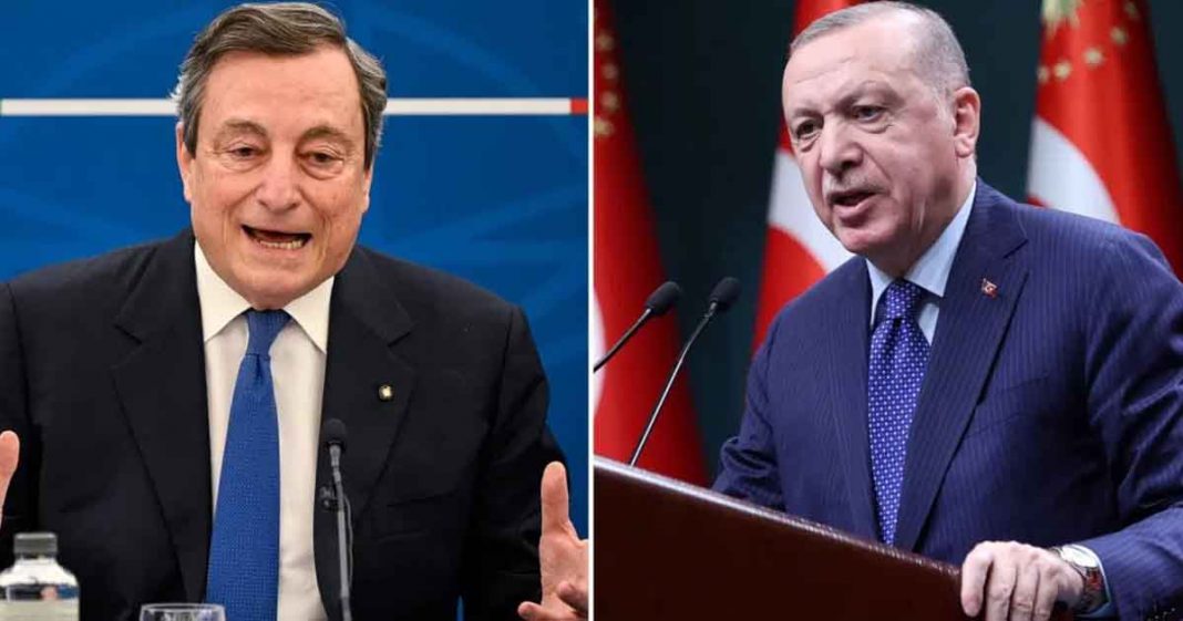 Draghi call Erdogan dictator