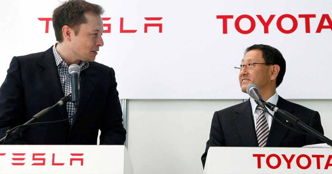 Tesla Toyota Partnership