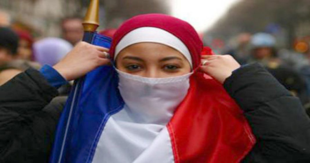 France hijab ban Twitter