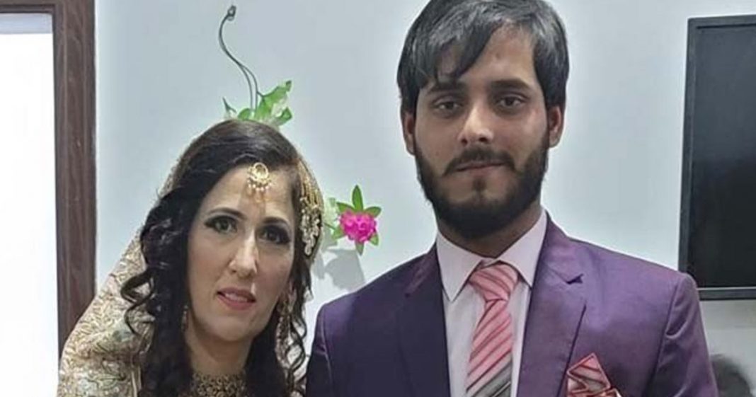 American woman Pakistani TikToker