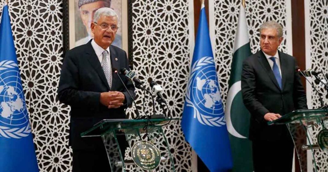 UNGA head remarks about Kashmir