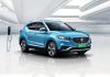 MG ZS EV plugged to a charger