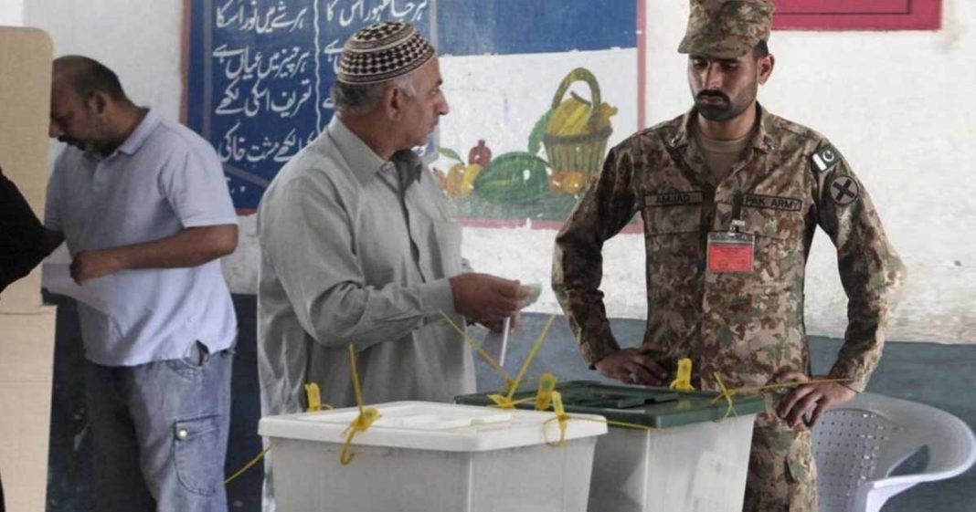 PML-N place election material