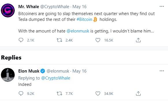 Elon Musk diamond hands