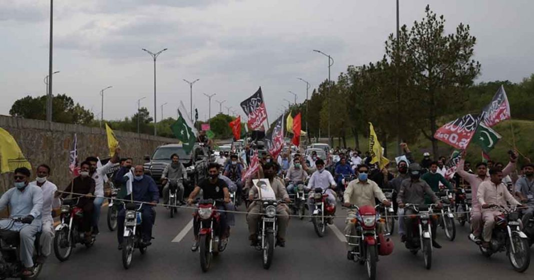 Pakistan march against Israel