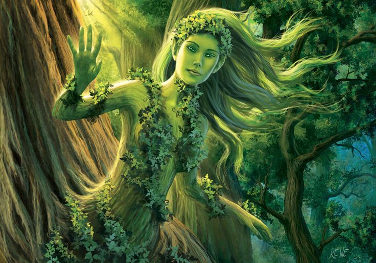 Dryads The Tree Spirits From Greek Mythology Global Village Space