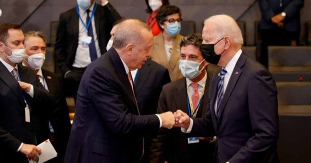 Biden Erdogan upbeat ties