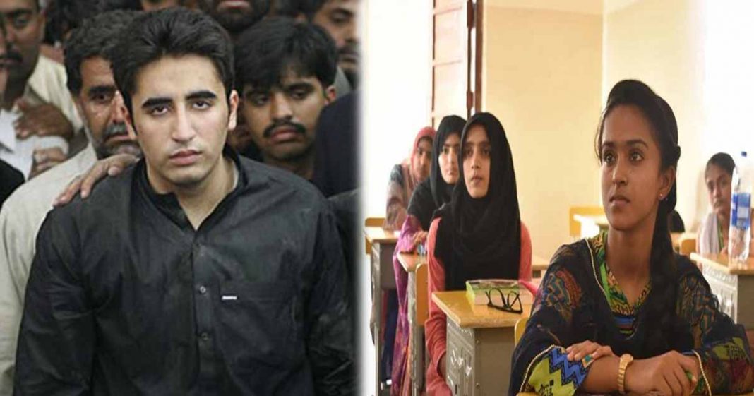 no school for girls in Thar