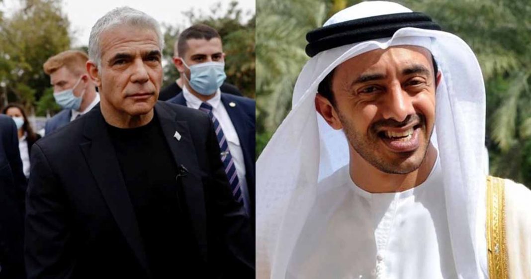 FM Lapid visit UAE