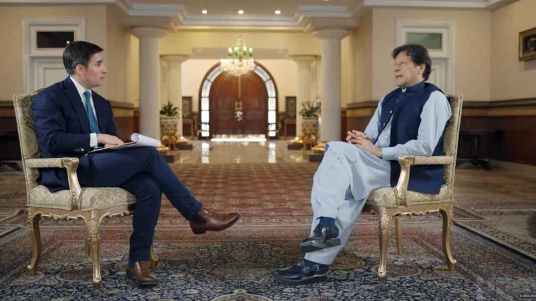 PM Khan Interview on US base in Pakistan