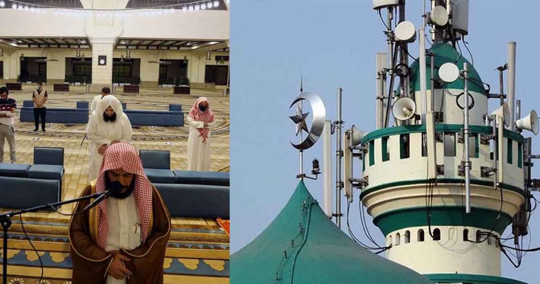 volume limit of mosque loudspeakers