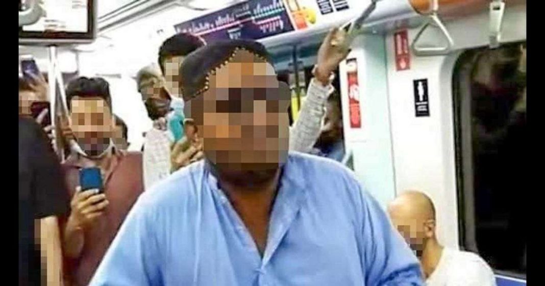 Man arrested Dubai metro