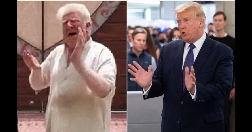 Donald Trump doppelganger kulfi