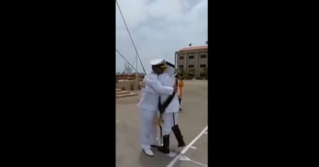 Father daughter Naval Academy