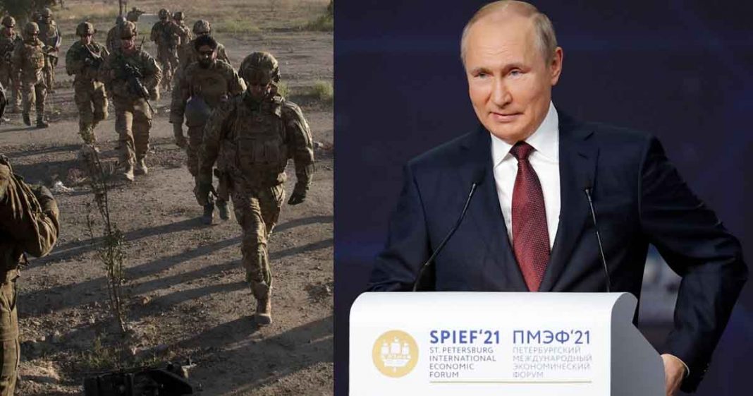 US withdrawal issue for Russia