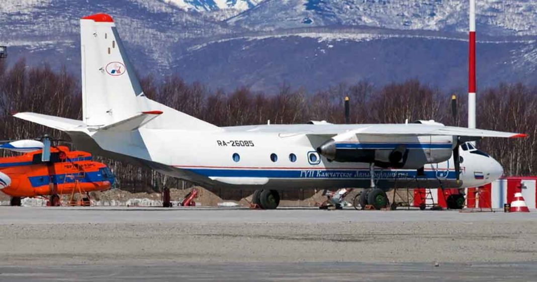 passengers plane missing in Russia