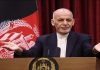 Afghan president blame Taliban