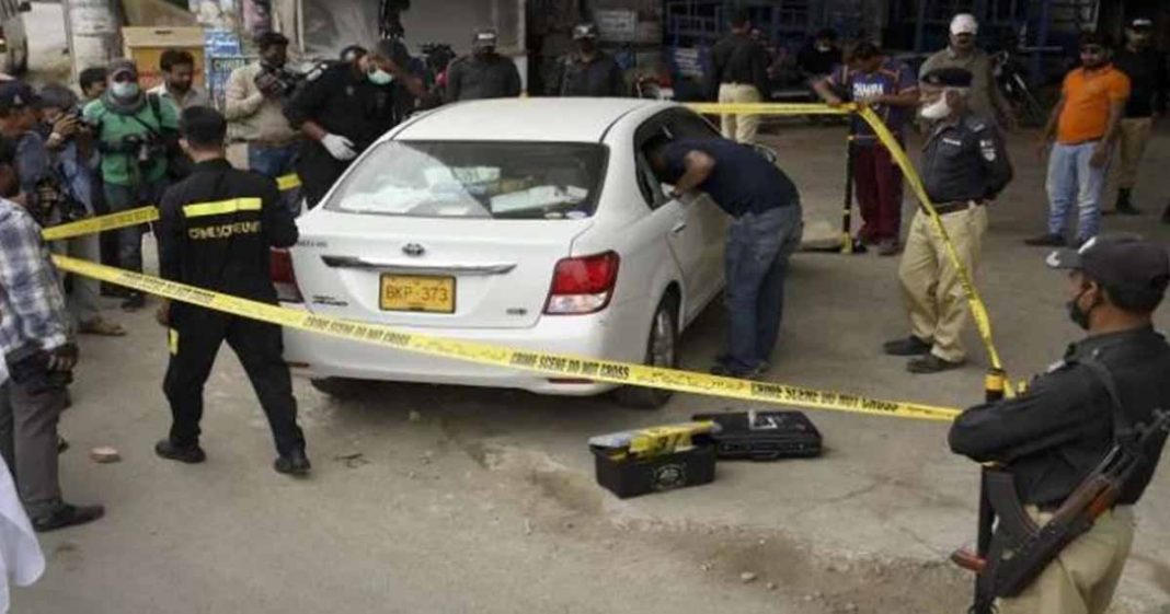 Chinese national shot