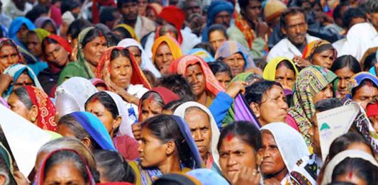 India protest against Dilit discrimination