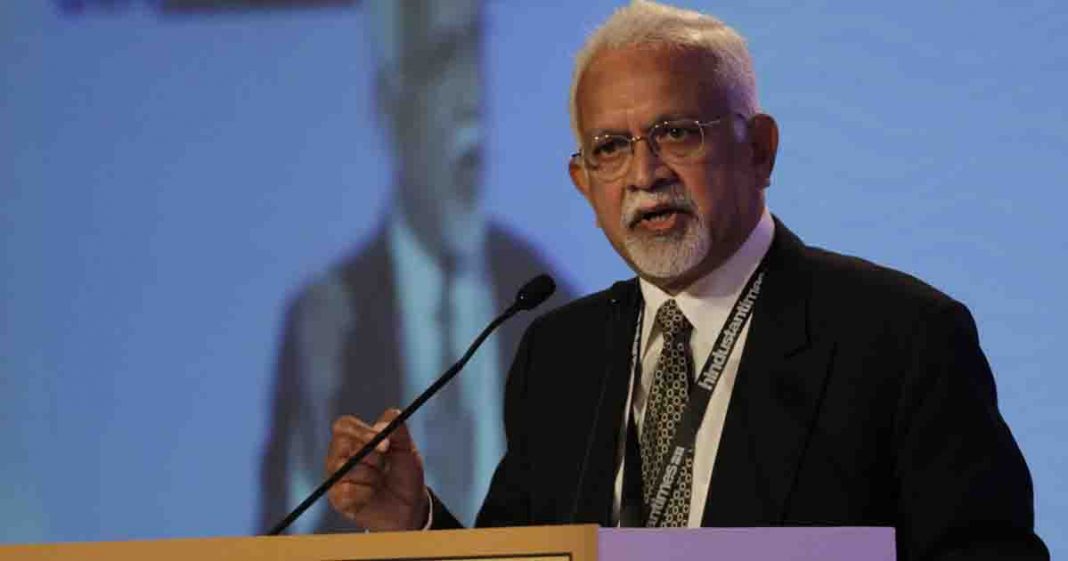 Shows former Indian Ambassador MK Bhadrakum