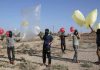 Gaza incendiary balloons