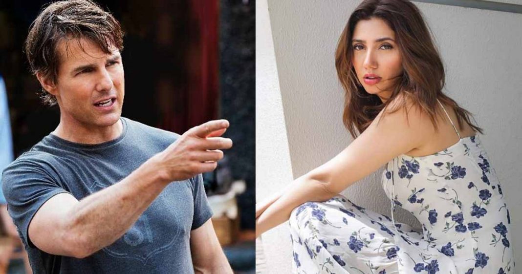 Mahira opposite Tom Cruise
