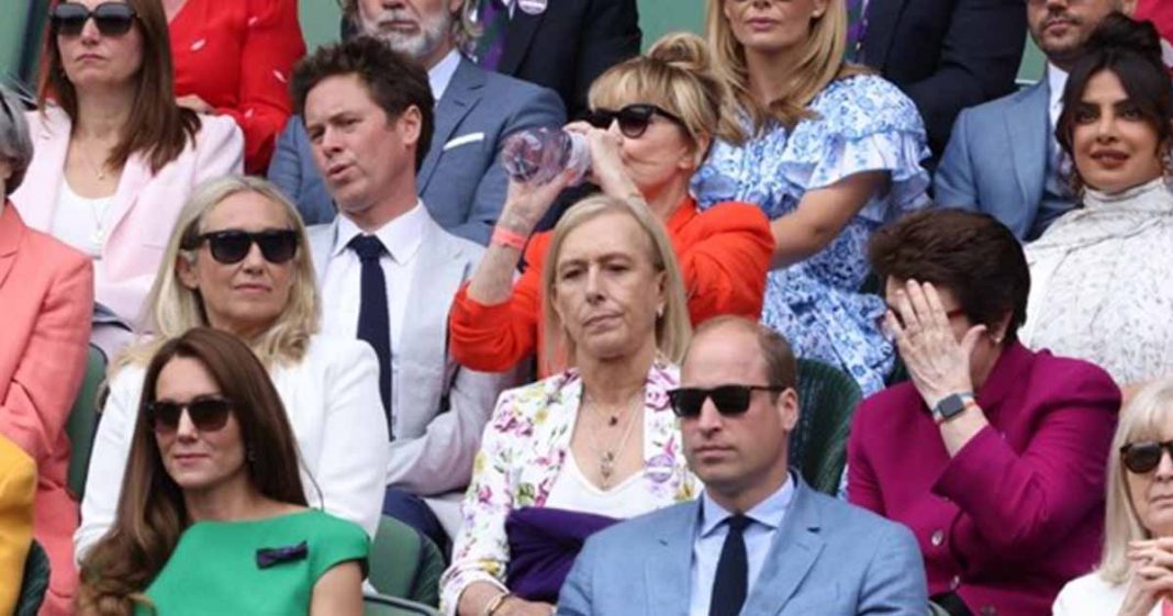 Priyanka Markle at Wimbledon Final