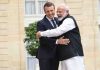 Dassault deal probe (shows PM Modi hugging French president Macron)