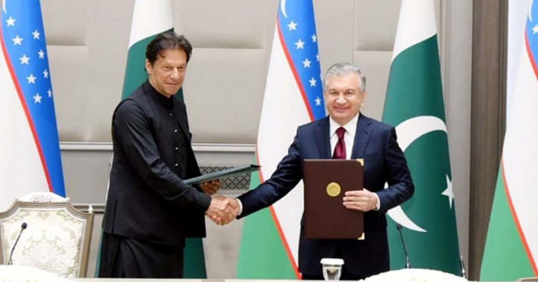 Pakistan Uzbekistan strengthen ties