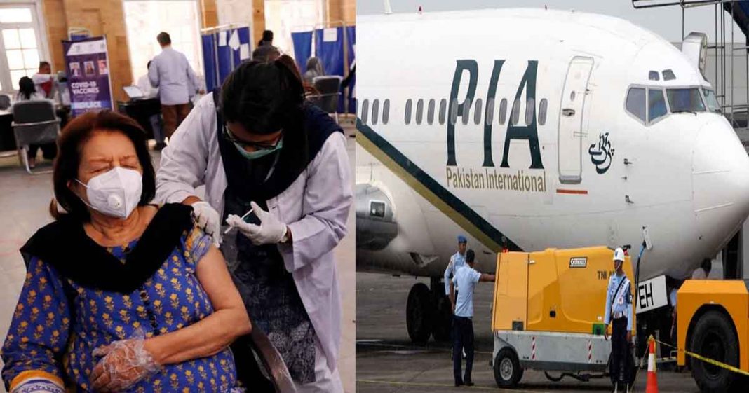 Banning air travel for unvaccinated