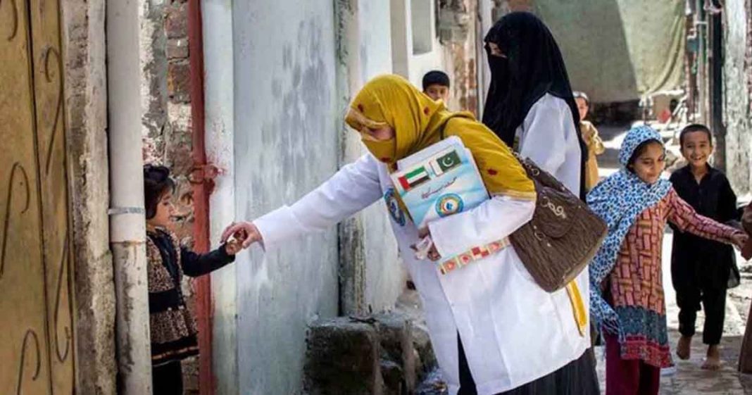 UAE polio aid