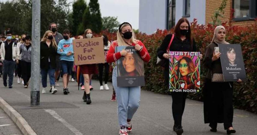 Vigil for Noor Mukadam