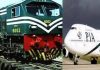 PIA, railway