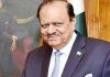 Mamnoon Hussain passes away