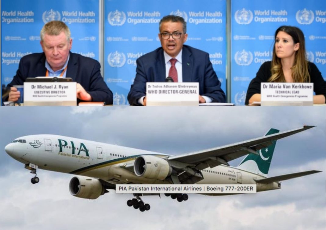 PIA medical supplies WHO Afghanistan