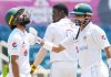 Pakistan recovery in second test