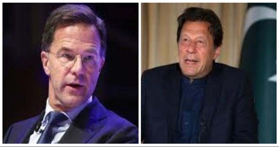 Dutch PM thanks Pakistan
