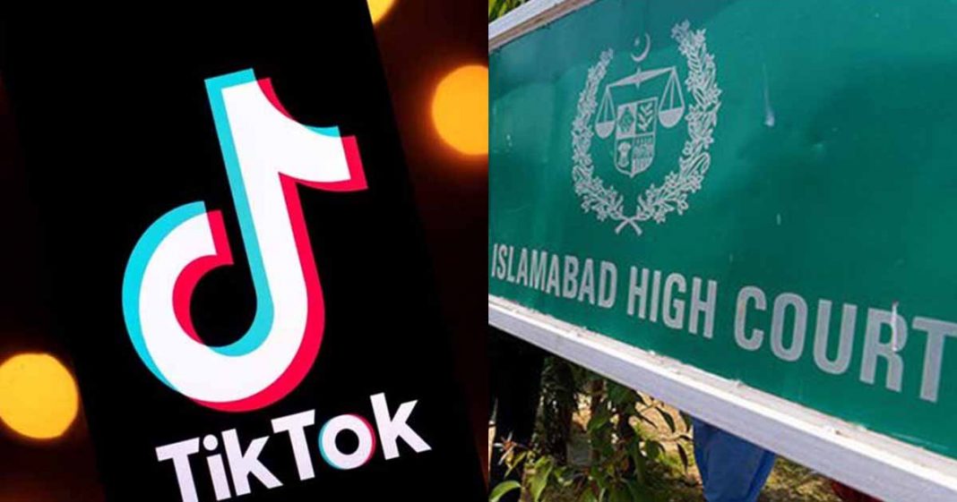 IHC raise TikTok Ban