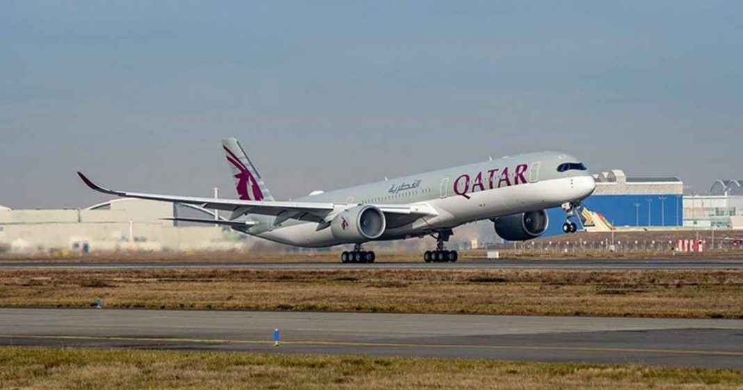 Airbus A350 aircraft