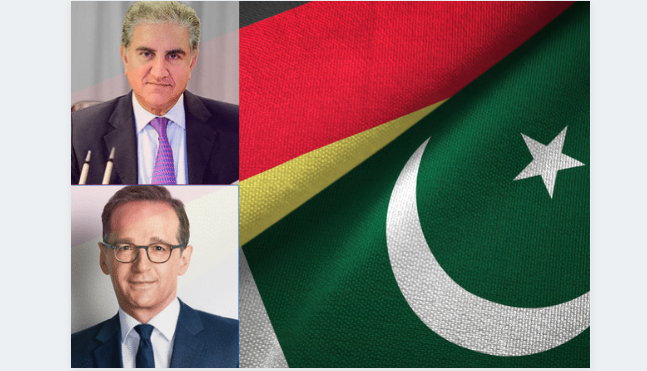 Qureshi Heiko Maas Pakistan Germany on Afghanistan