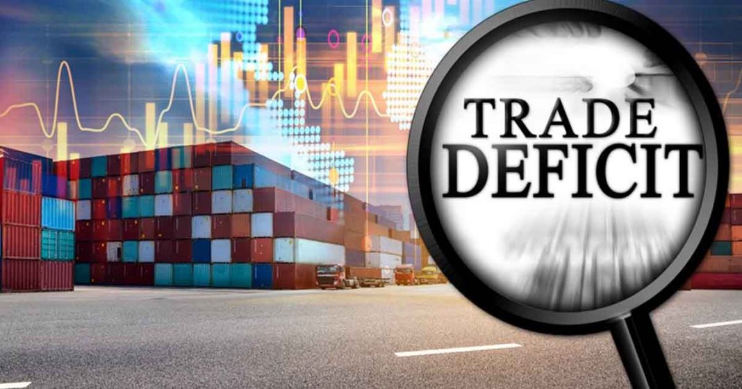 Trade deficit of Pakistan