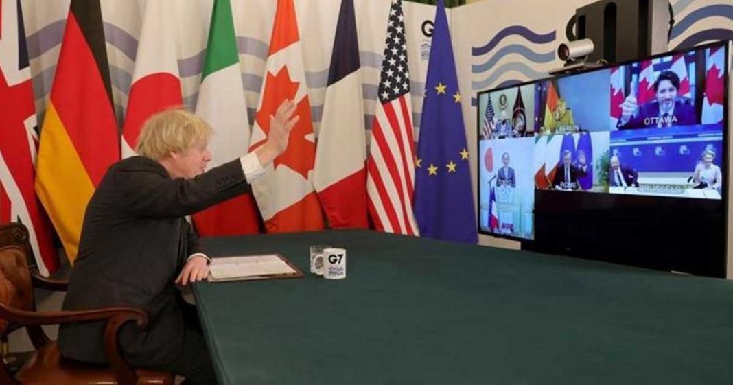 British PM G7 meeting on Afghanistan