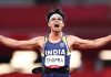 India Neeraj Chopra training