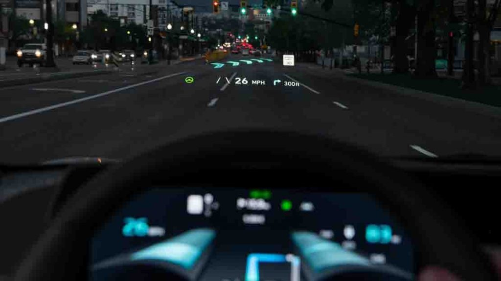 KIA EV6 HUD