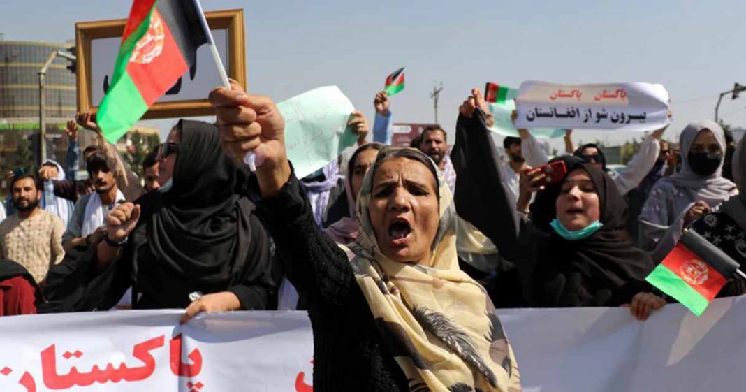 Anti Pakistan protest in Afghanistan