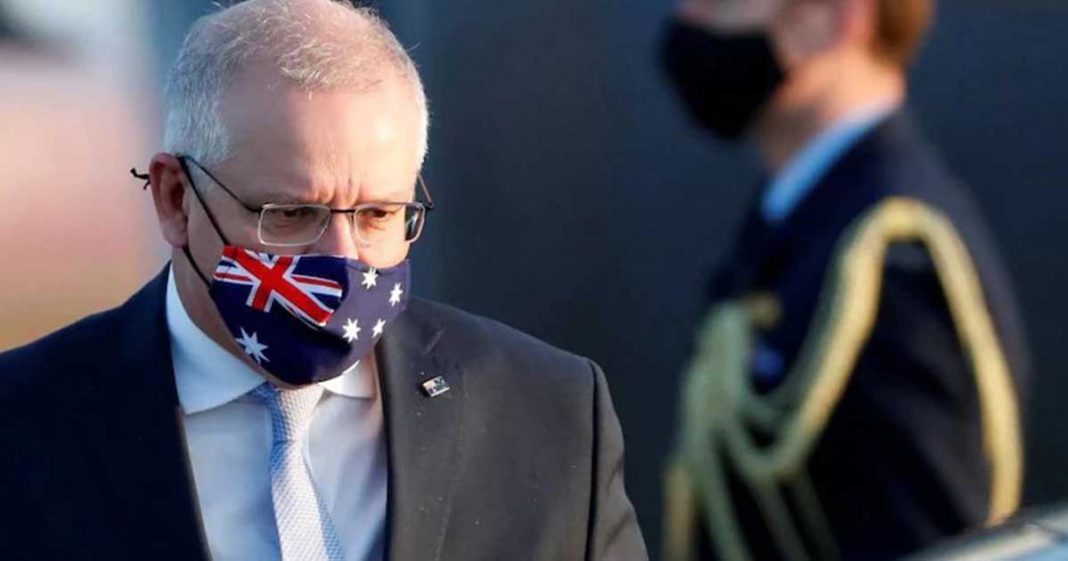 PM Morrison departs Quad