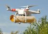 Drone technology being used to deliver food.