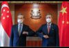 Wang Yi Singapore US